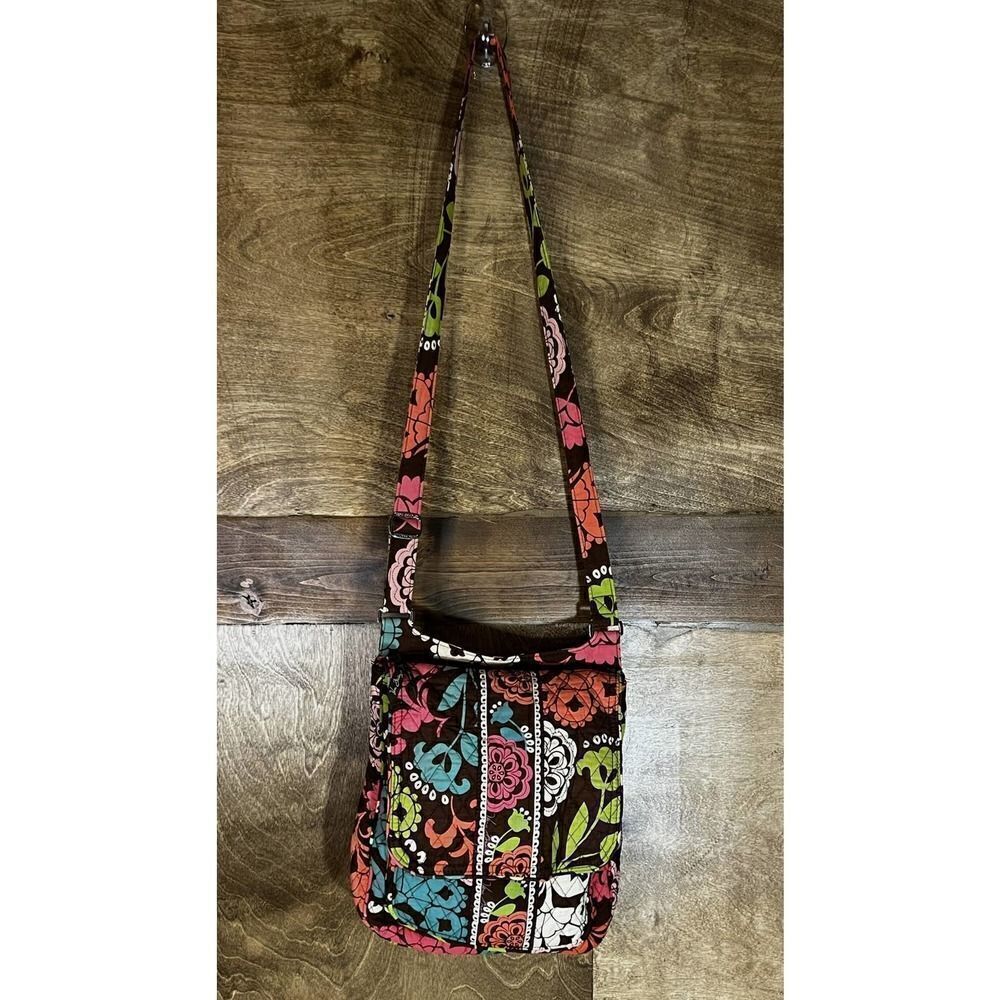Vera Bradley Lola Cross‎ Body Quilted Hobo Bag Purse